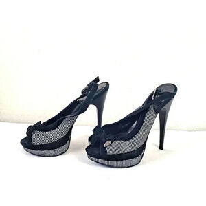 EUC Paoletti 4 inch Slingback Heels Size 36